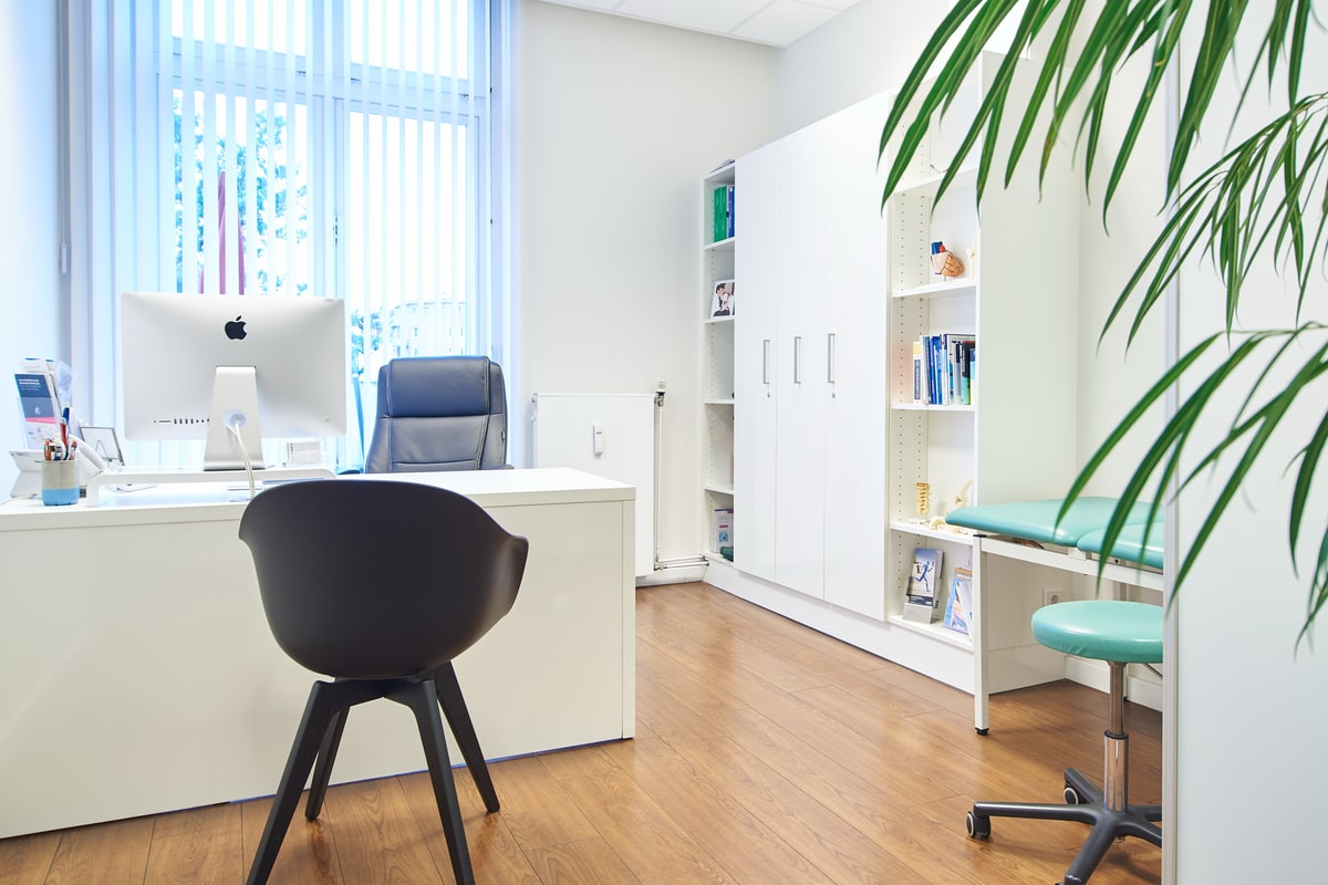 Sprechzimmer im Hausarzt Forum Winterhude